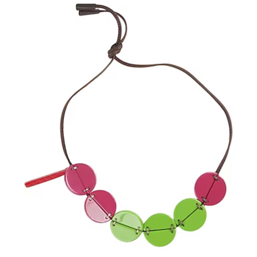 NWOT MARNI Woman Necklace Fuchsia